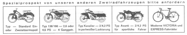 Zweirad Union Anzeige 1962