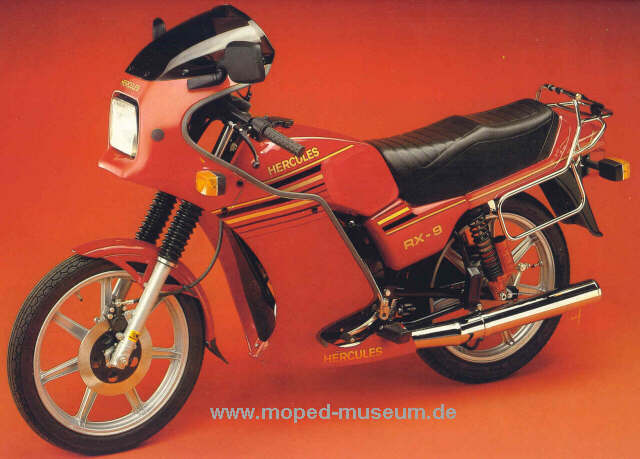 Hercules RX 9 mit Vollverkleidung